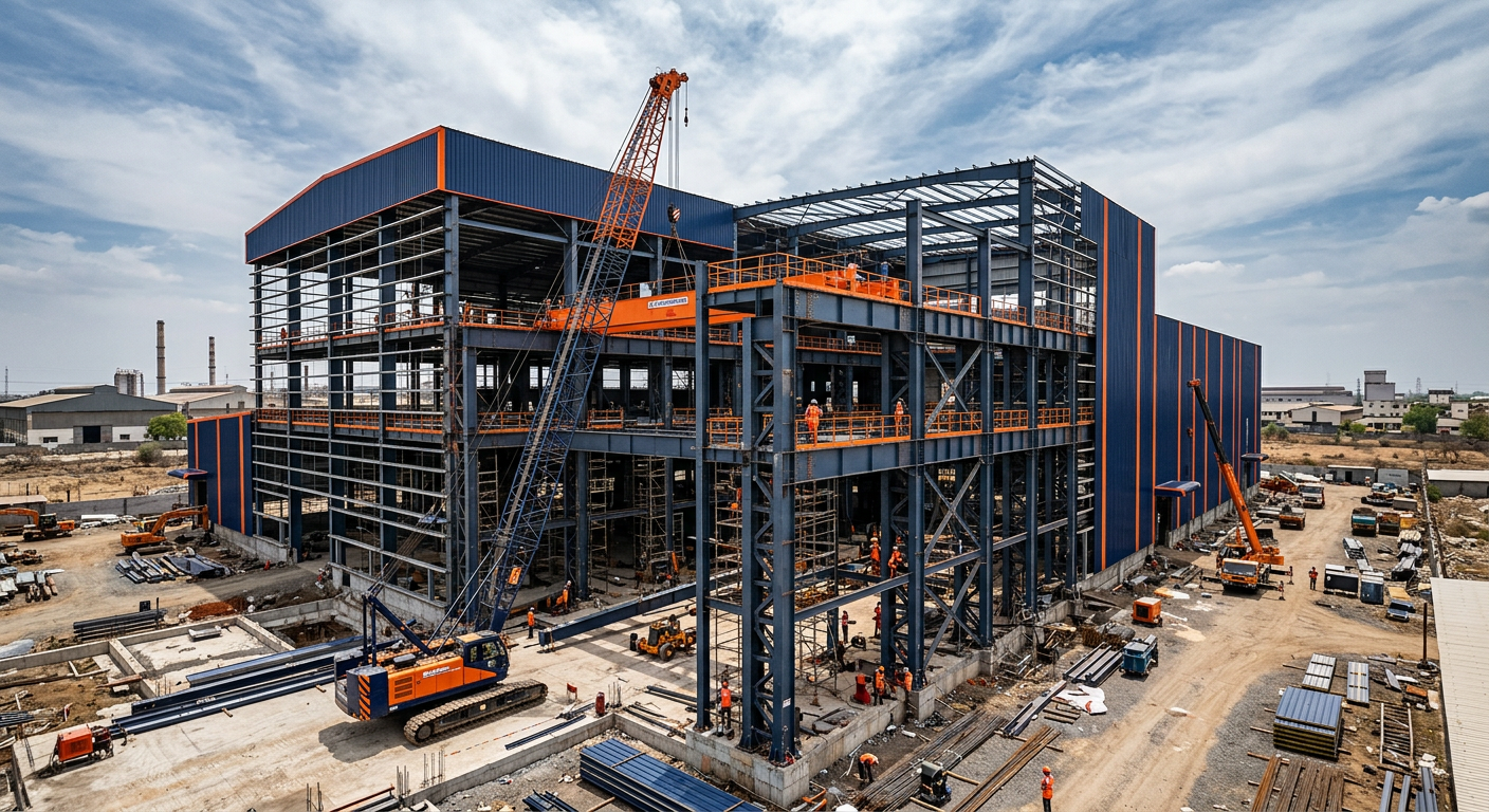 Prefabricated Building Structures In Indore