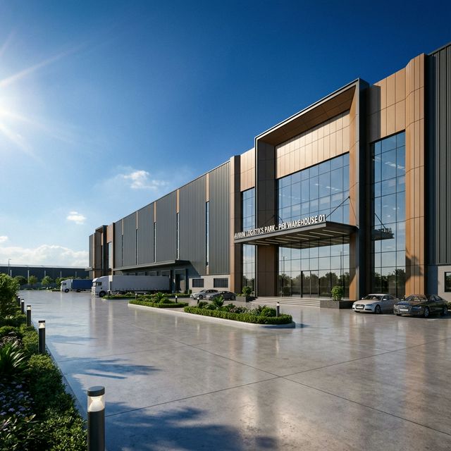 Warehouse Construction in Bahadurgarh NCR by VYOMN Projects