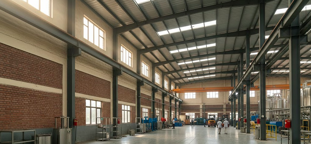 Industrial Building in NCR NCR by VYOMN Projects