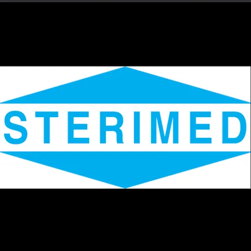 Sterimed logo, Factory Construction client in NCR by VYOMN Projects